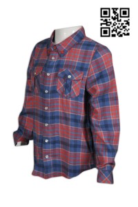 R207 kids' check pattern shirts tailor made personal design shirts design classic supplier company 